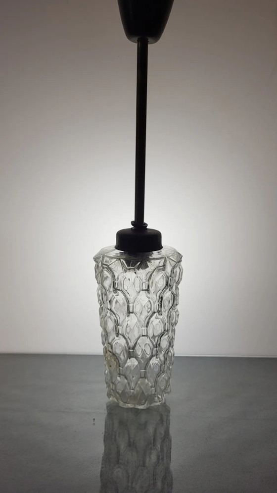 Lampada vintage in vetro – Lampade a sospensione, Crystal, Glass (photo 2 of 6)