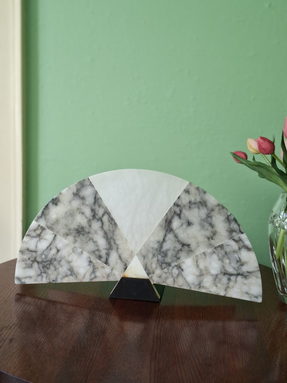 Image 1 of Beautiful vintage "Ventaglio" model V584 lamp by Angelo Mangiarotti