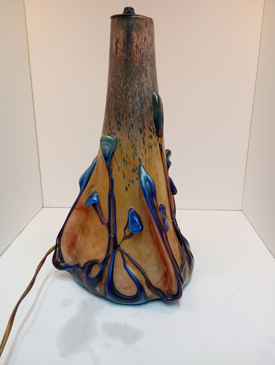 Image 1 of Lamp base table lamp Michele luzoro glass paste