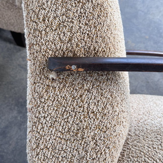 Image 1 of Pareja de sillones Halabala H-410, década de 1930 – Art Déco checoslovaco