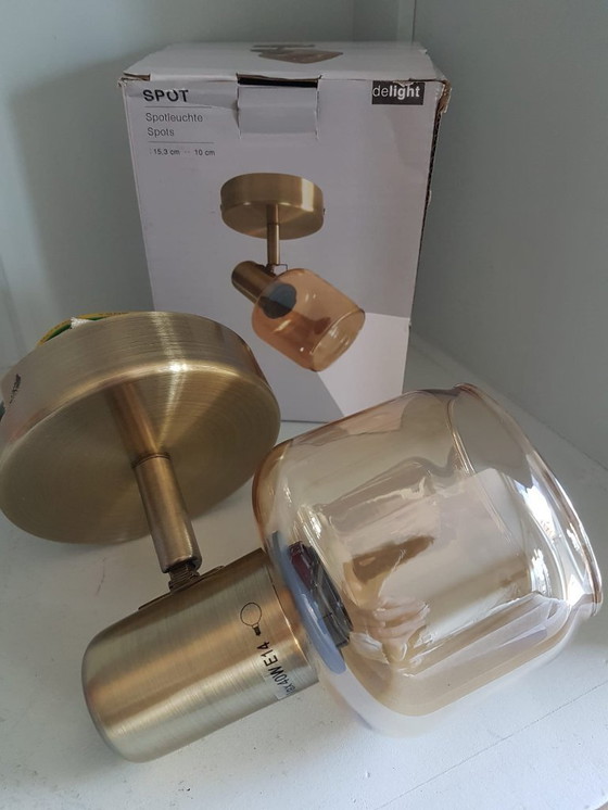 Image 1 of Spot Cala 1-Light Gold Delight 2x neuf