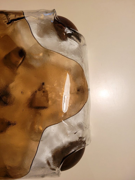 Image 1 of Gran lámpara de techo o de pared de cristal de Murano de Kaiser Leuchten