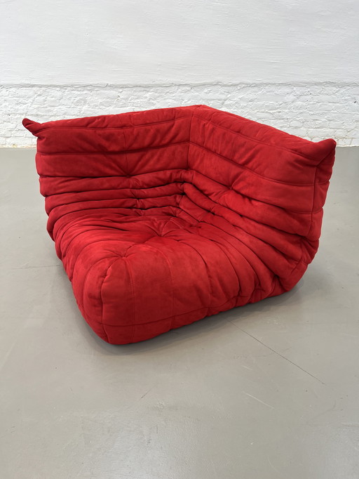 Ligne Roset Togo Michel Ducaroy Eckteil Alcantara