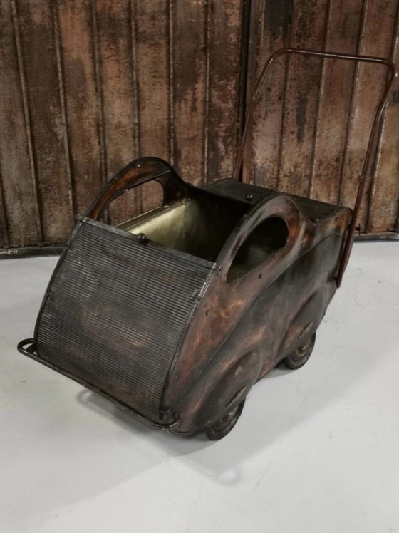 Image 1 of Antique iron wheelchair