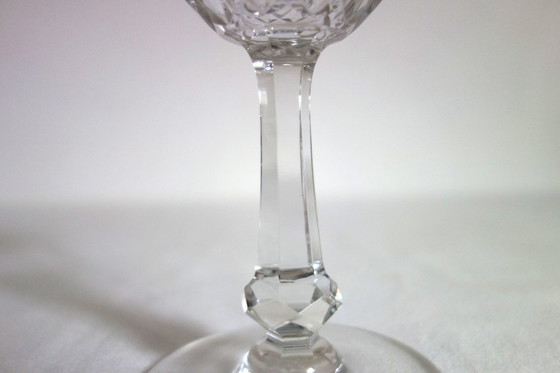 Image 1 of 8 coupes à champagne Baccarat modèle Tourville