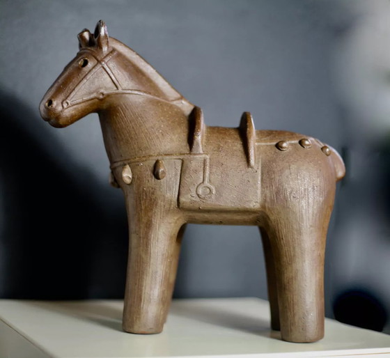 Image 1 of Cavallo di ceramica, Giappone