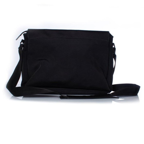 Image 1 of Gucci, black canvas messenger bag