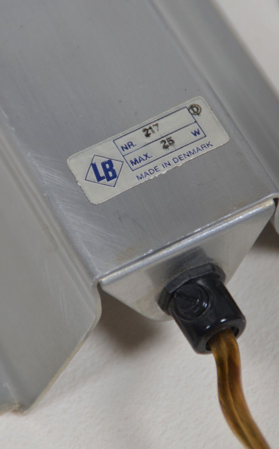 Image 1 of Set of Danish wall lamps No. 217 by Claus Bolby for Lyskaer Belysning, 1960s