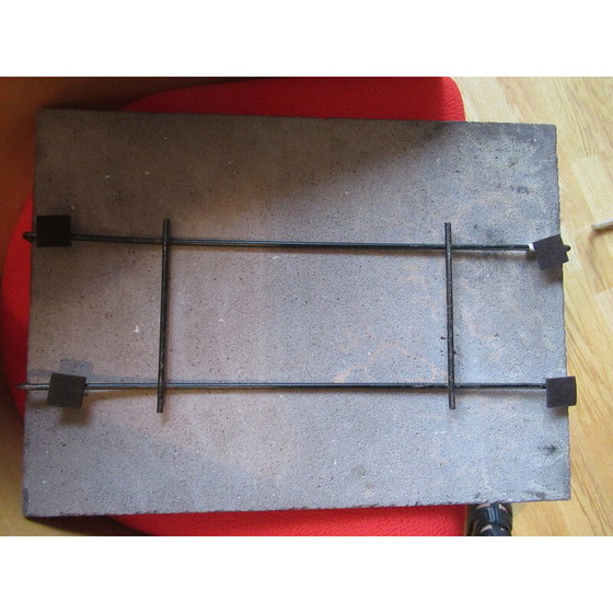 Image 1 of Plateau vintage en pierre de lave par MJR