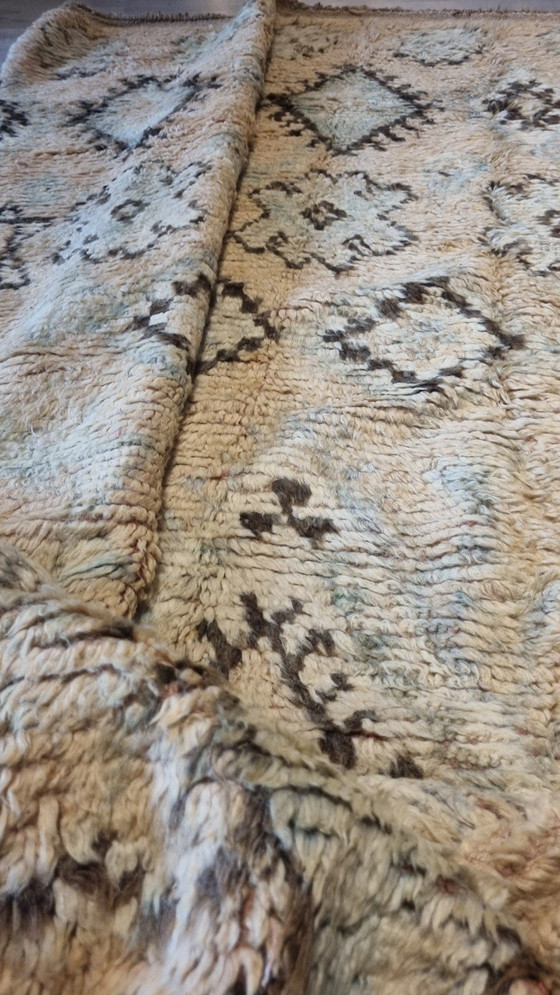 Image 1 of Beige Vintage Berber carpet, Moroccan rug 154x270 cm
