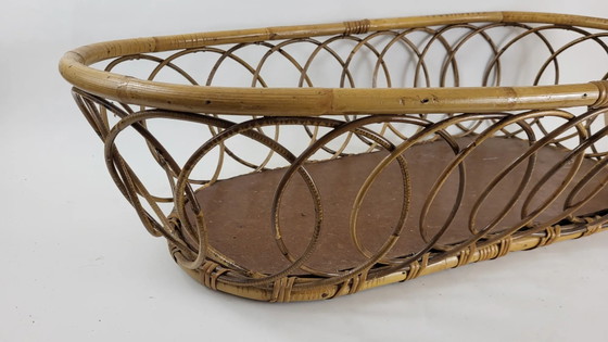 Capazo de mimbre para bebé – Accesorios de dormitorio, Wicker, Rattan, Vintage (photo 2 of 7)