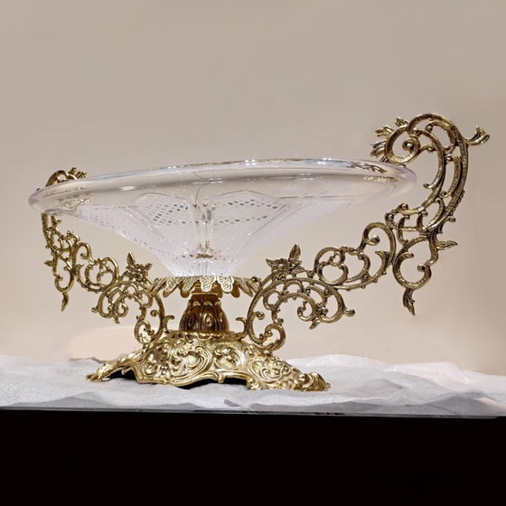 Image 1 of CRYSTAL CENTERPIECE