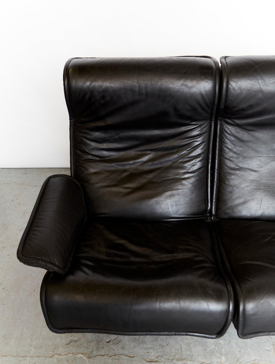 Image 1 of Otto Zapf Loungestoel & Ottomane "Follow Me" voor Knoll International