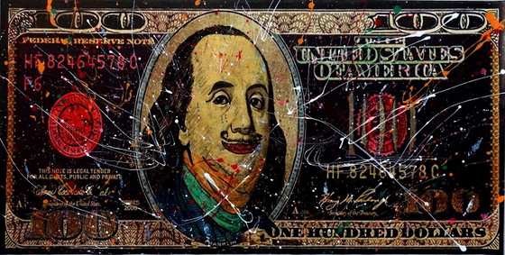 Dinero, dinero, dinero: 3 pinturas pop art – Láminas artísticas, Paper, Plastic (photo 10 of 14)