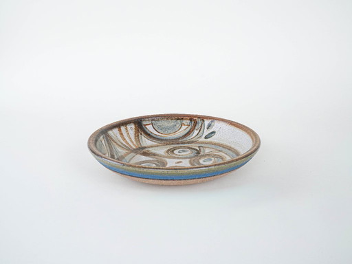 Keramikplatte, dänisches Design, 1960er Jahre, Designer: N. Backhausen & P. ​​Brandborg, Hersteller: Søholm