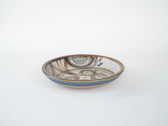 Image 1 of Keramikplatte, dänisches Design, 1960er Jahre, Designer: N. Backhausen & P. ​​Brandborg, Hersteller: Søholm