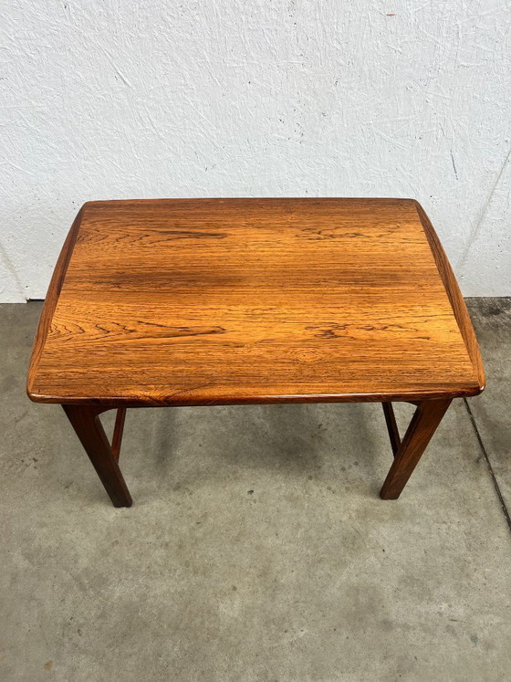 Image 1 of Table d'appoint/table basse vintage en palissandre, Suède, Folke Ohlson pour Tingströms