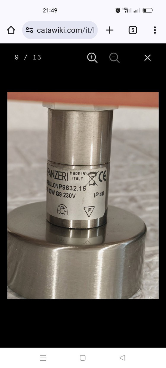 Image 1 of Aplique de tourbillon Panzeri