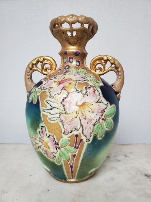 Amphora Vase - Art Nouveau - Paul Dachsel - 20th century (ref 3881)