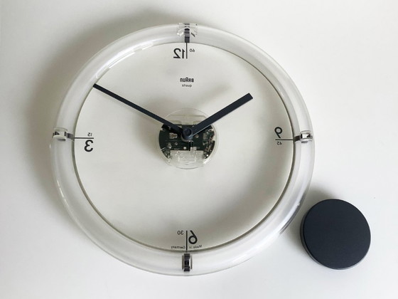 Design Braun Clock Abw 35 Type 4778 Dietrich Lubs, 1988 (photo 5 of 9)
