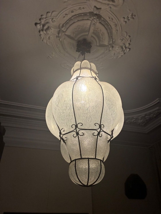 Image 1 of Unique vintage pendant lamp