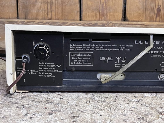 Image 1 of Vintage Loewe Opta ST 247 receiver + 2x concertbox LO 18
