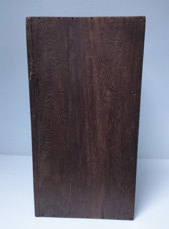 Image 1 of comodino vintage in legno patinato