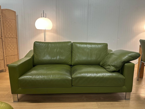 Image 1 of Complete Leolux Set Green | Sofa, Table, Chairs & Armchairs