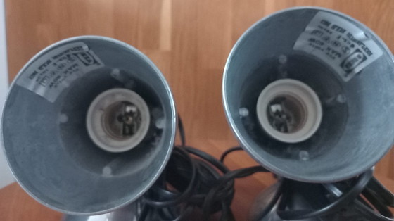 Image 1 of IKEA Bor wandlampen (model V9419) ontwerpers Verner Panton en Ettore Sottsass als onderdeel van een samenwerking voor IKEA. 