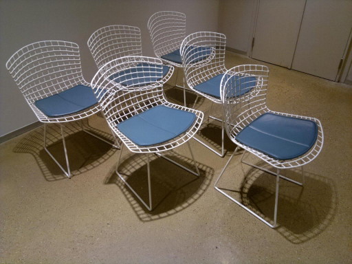 Knoll Bertoia Side Chairs – eetkamerstoelen, Metal