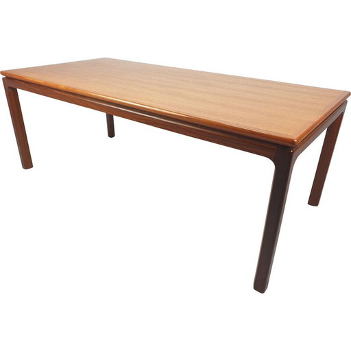Tavolino da caffè vintage in teak di Kai Kristiansen per Aksel Kjersgaard, 1970