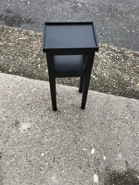 Tavolino con cassetto. Un pezzo unico, realizzato a mano, di artigianato tradizionale. – Tavolini, Legno (photo 3 of 6)