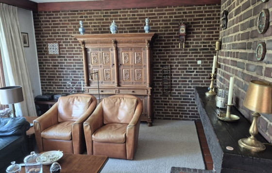 Set van 2 vintage clubstoelen van cognacbruin leer – Cuoietto Leather – Kok Wooninrichting Amersfoort (photo 4 of 19)