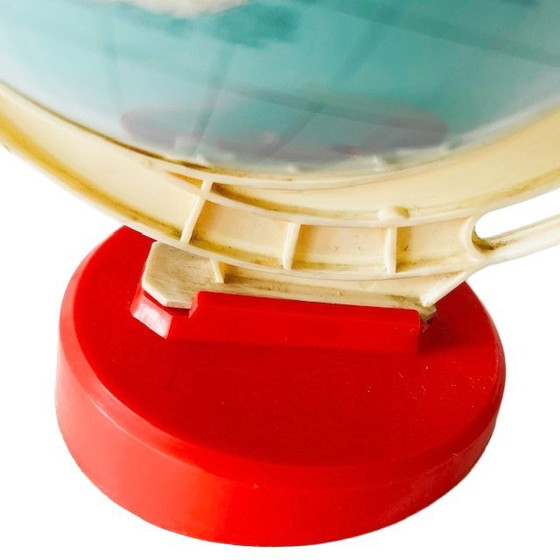 Image 1 of Mappamondo vintage di metà secolo, retrò anni '70