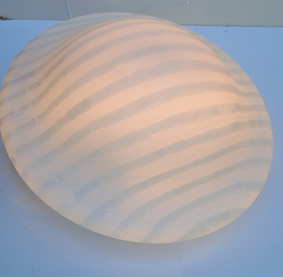 Image 1 of Lampe murale ou plafonnier zèbre vintage Peill & Putzler