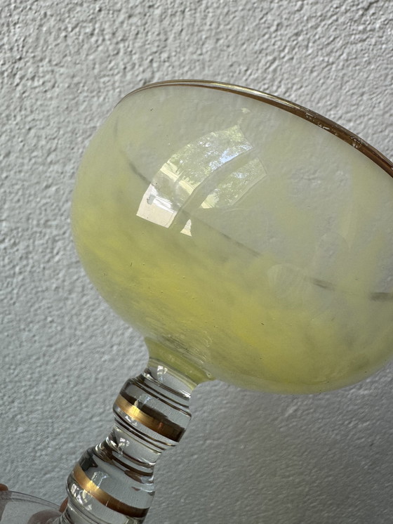 Image 1 of Coupes à glace multicolore cristal vénitien 