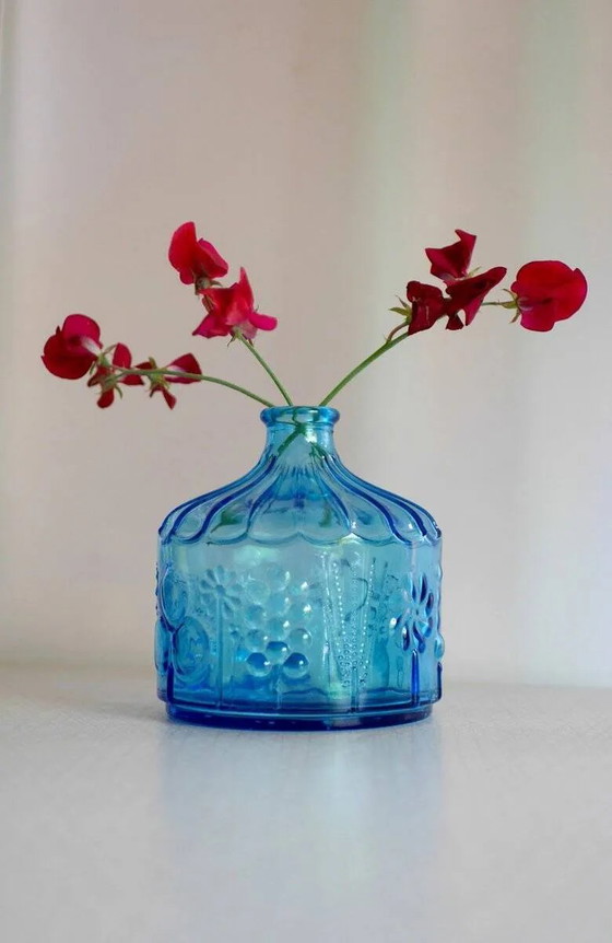 Image 1 of Finnische Flora-Vase aus Kunstglas von Toikka für Nuutajärvi