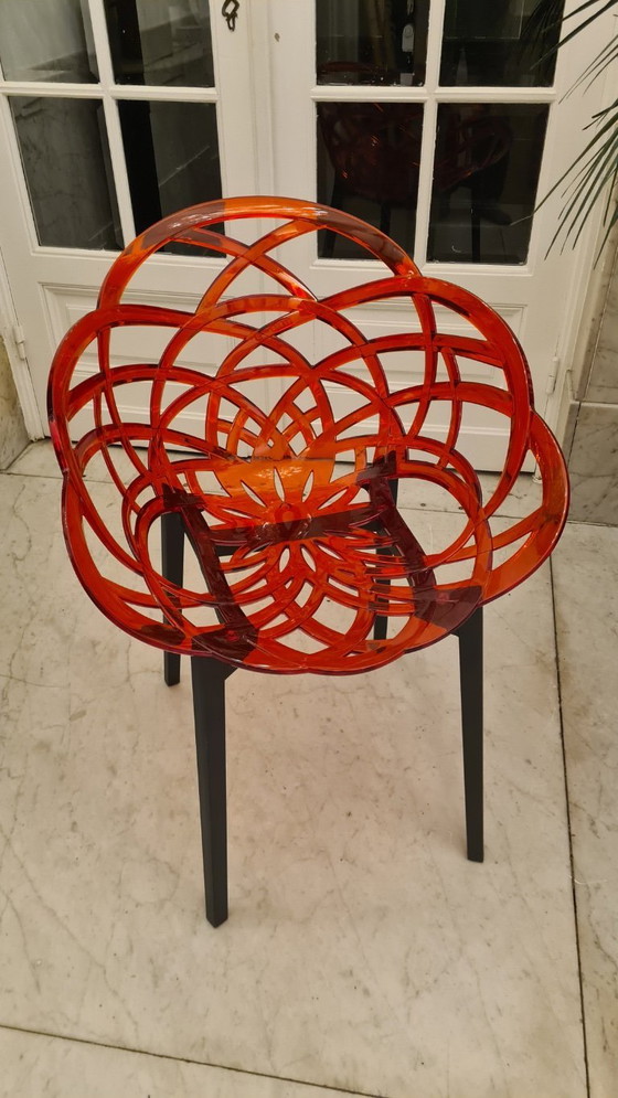 Image 1 of Chaise Flora Papatya pour une utilisation intérieure et extérieure