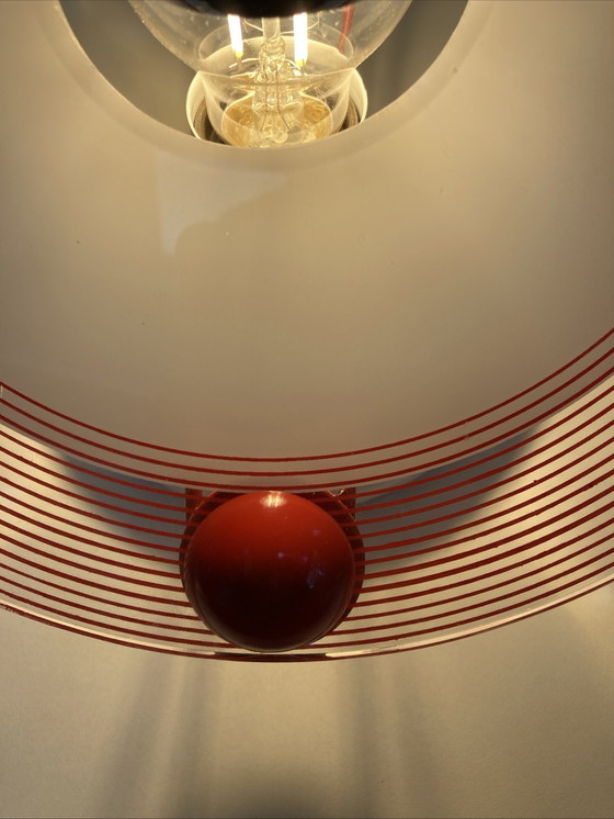 Image 1 of Lampada da tavolo "Disco", design italiano vintage anni '80