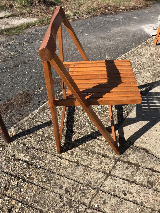 Uitschuifbare Eettafel & 2 Stoelen, jaren 60, Set van 3 – Eetkamerset (photo 4 of 11)