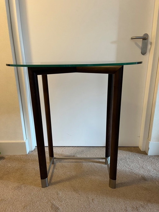 1991 Fontana Arte , Design Daniella Puppa, set van 3 glazen tafels