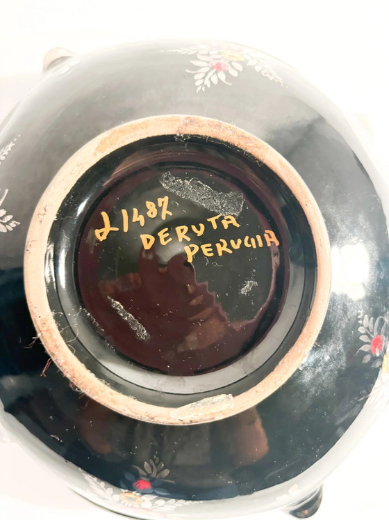 1950s Hand-painted Deruta Ceramic Bowl – Decorative Objects (photo 6 of 9)