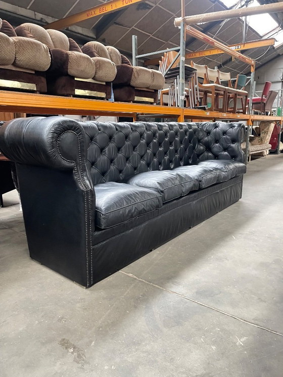 Image 1 of 1980’s Vintage Chesterfield sofa