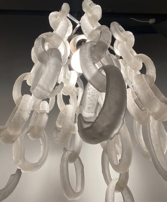 Image 1 of Lustre vintage en verre de Murano Giogali