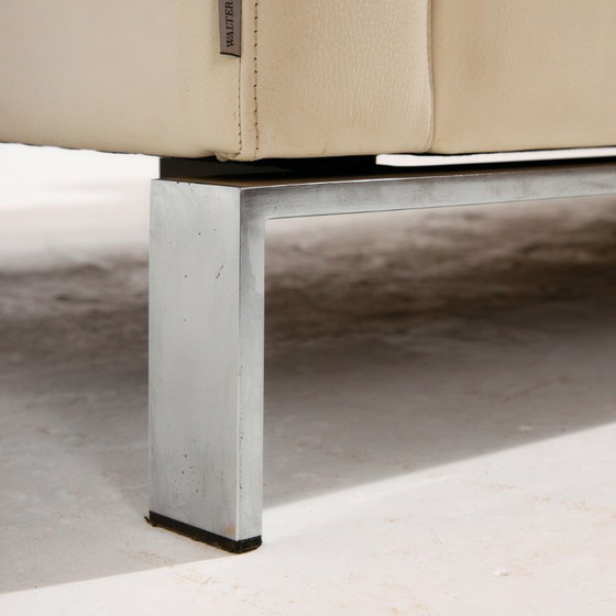 Image 1 of MK11263 Set di divani in pelle Foster 500 di Norman Foster per Walter Knoll, set di 5