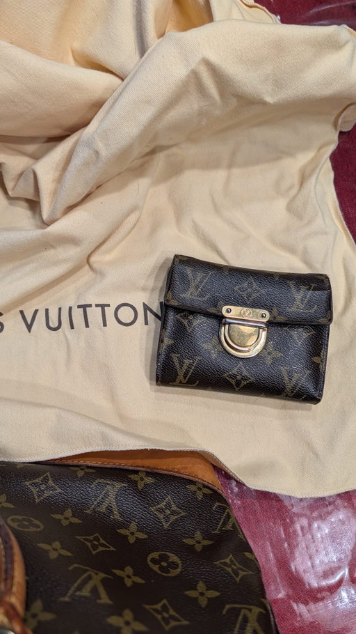 Louis Vuitton Alma Handbag with Wallet