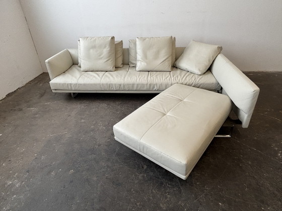 Image 1 of Walter Knoll Prime Time Ecksofa Leder hellgrau 
