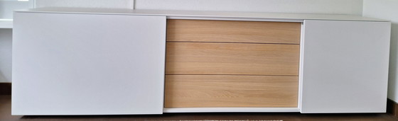 Image 1 of Karat sideboard with ceramic top, sliding doors and drawers
