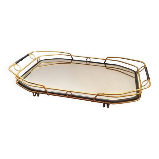 Vintage mirror plateau with gallery