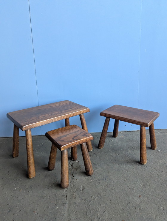 Image 1 of Mimiset Oak – Brutalist - 1970s